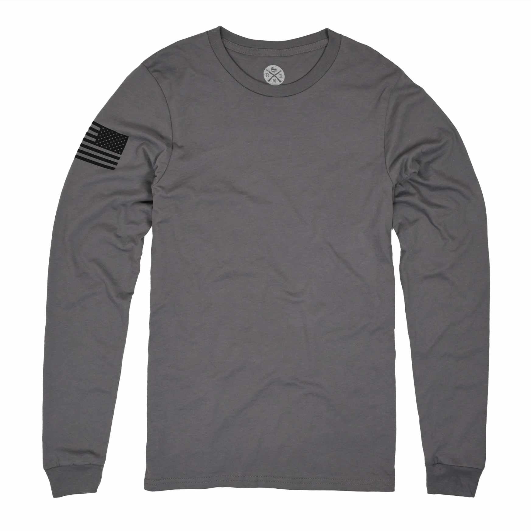 Everyday Long-Sleeve American Flag Shirt