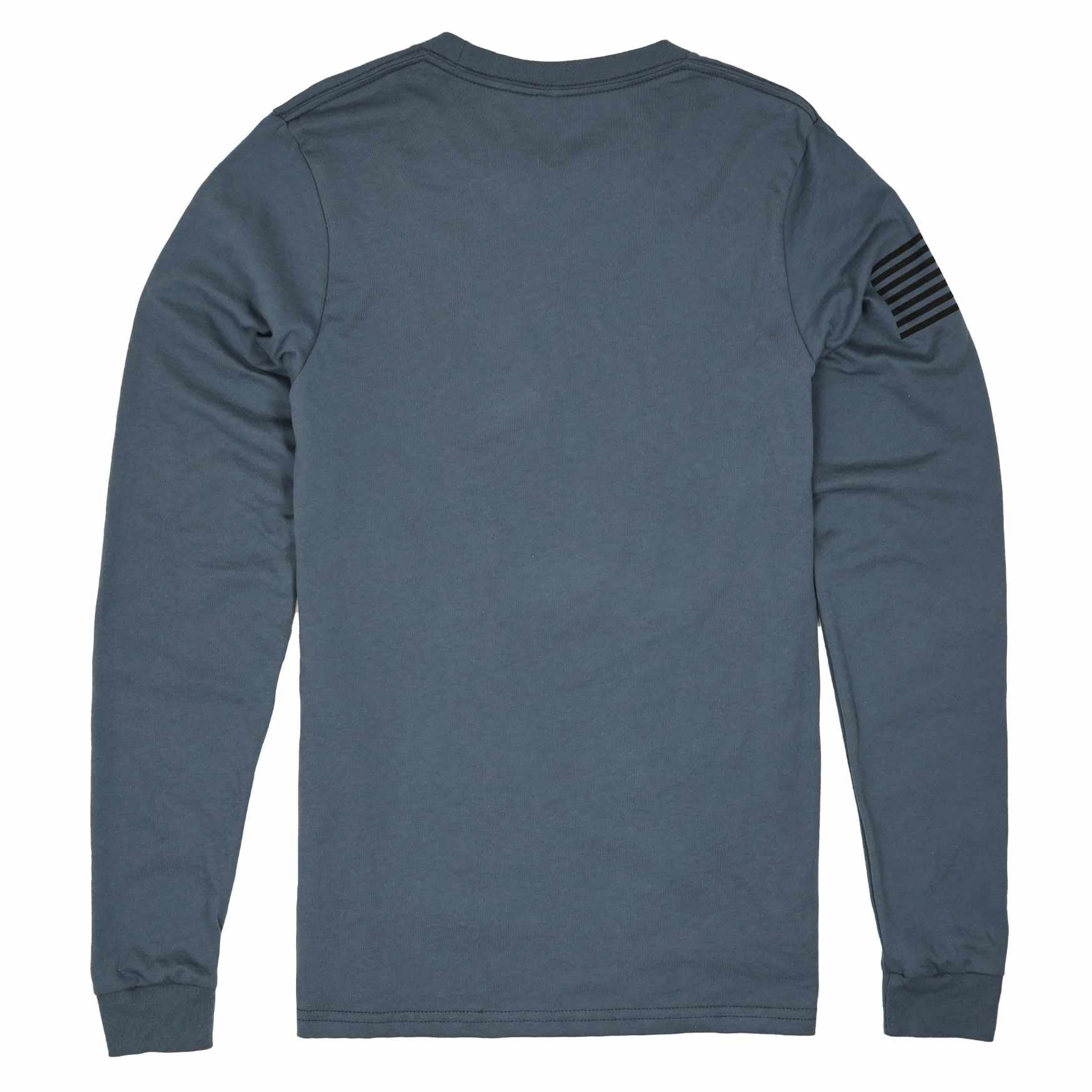 Everyday Long-Sleeve American Flag Shirt