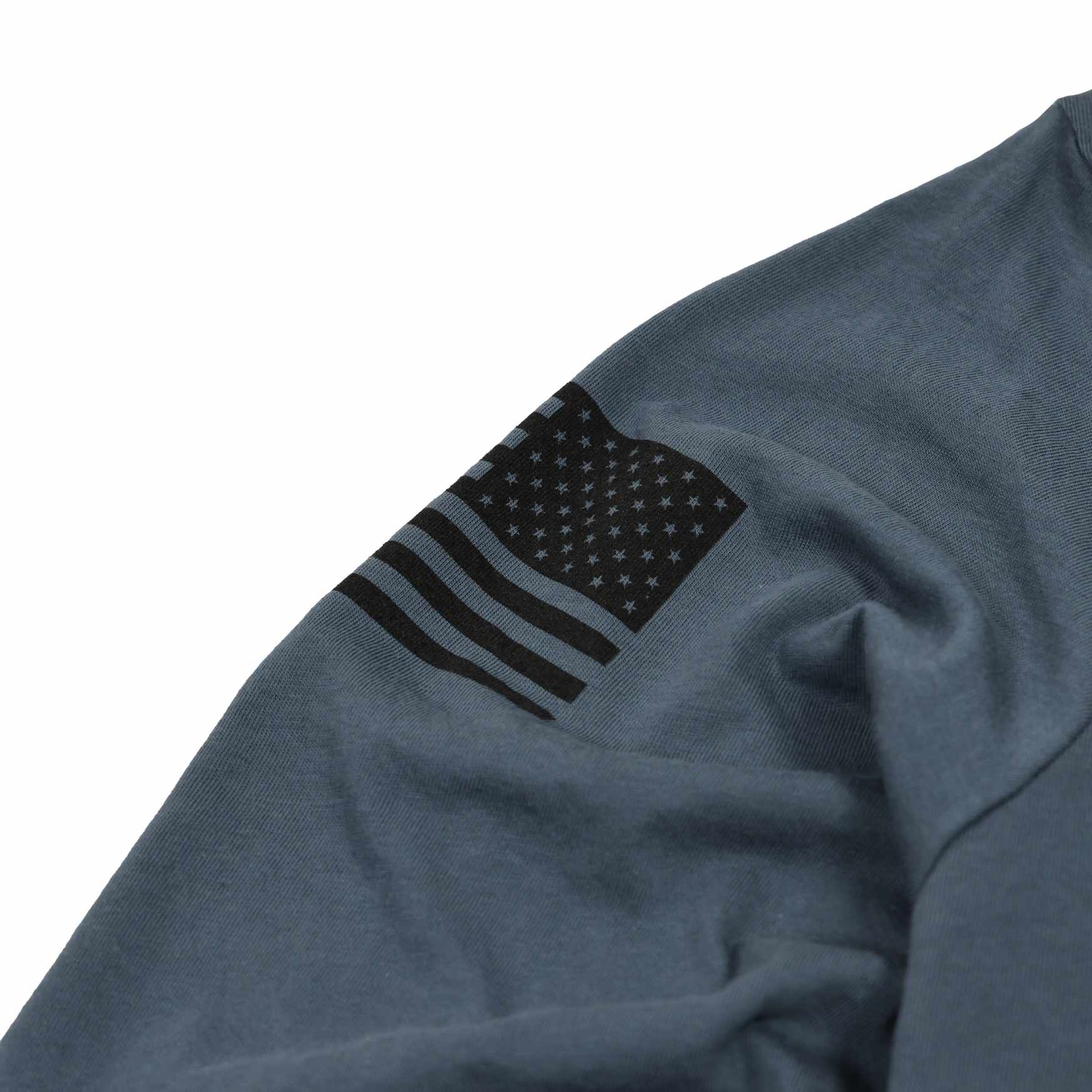Everyday Long-Sleeve American Flag Shirt
